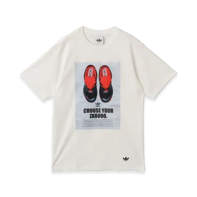 adidas x atmos ZX8000 Predator Tee "White"