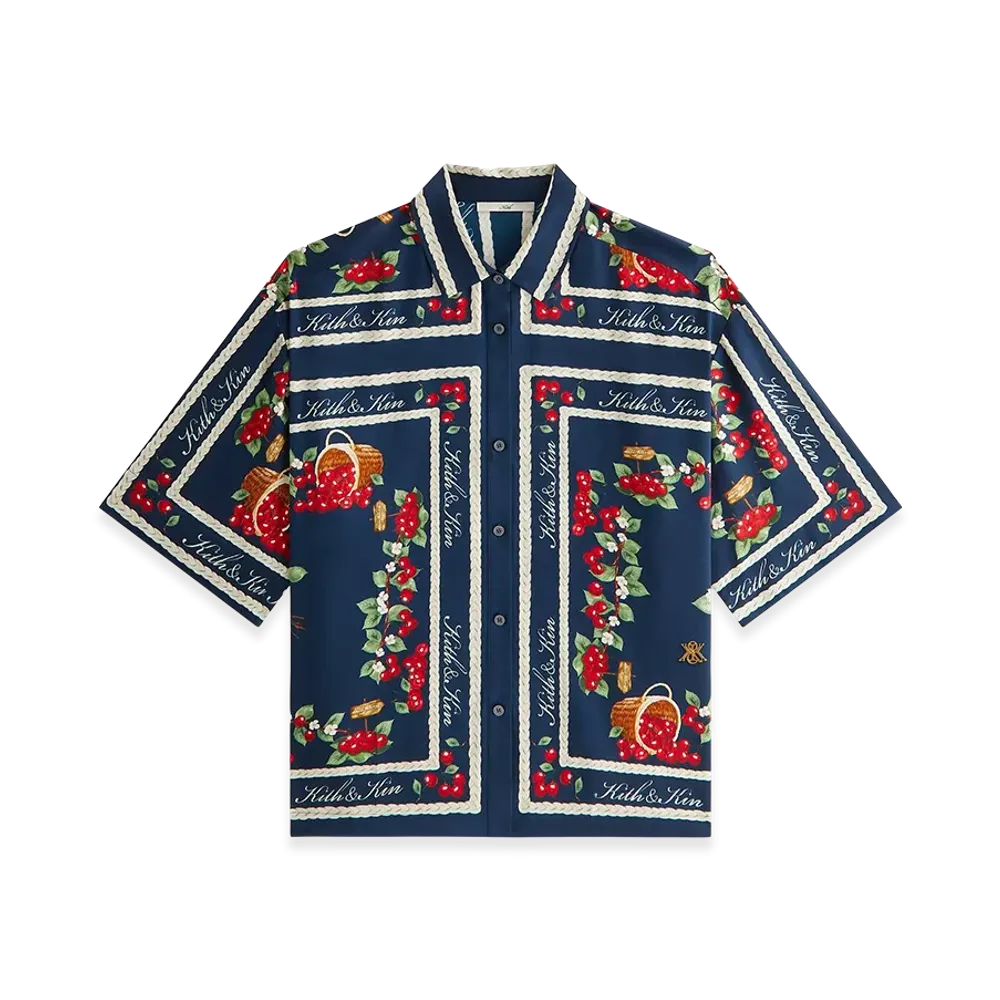 Kith Women's Mari Cherry Shirt "Nocturnal"