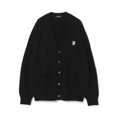 UNDERCOVER Wool Knit Cardigan "Black"