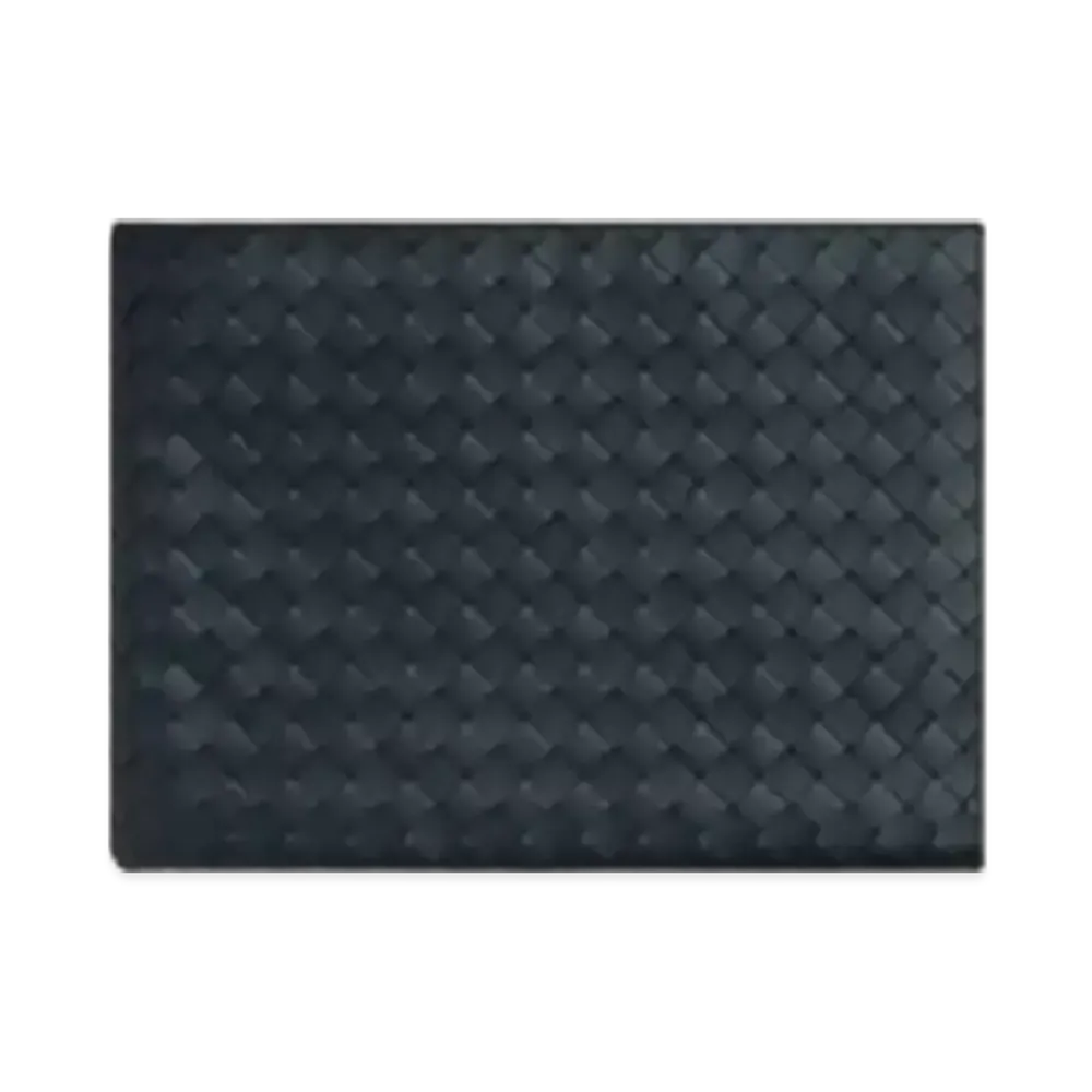 Bottega Veneta Intrecciato Half Zipped Pouch "Shadow/Olive Oil"