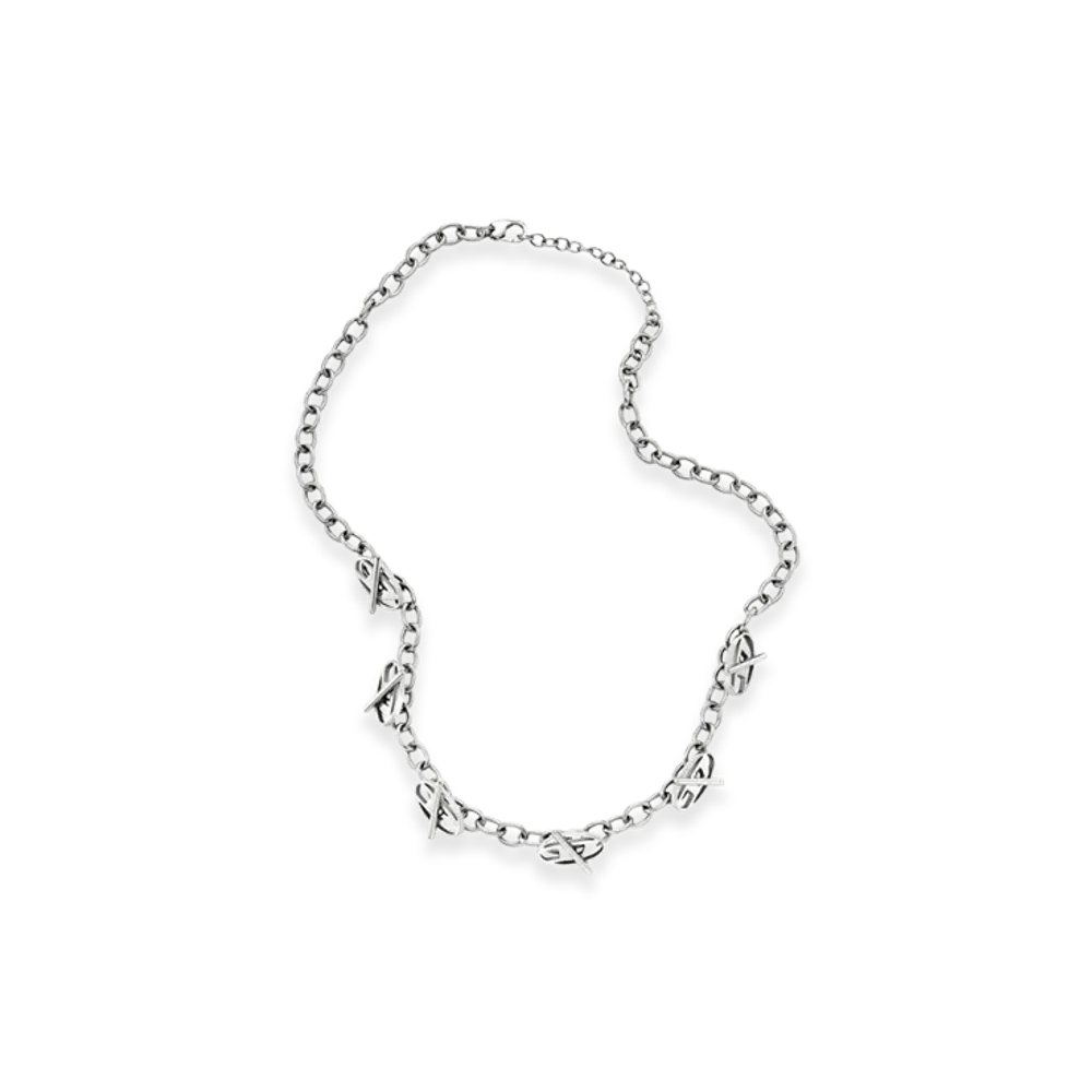 Diesel Dx1435 Necklace "Silver"