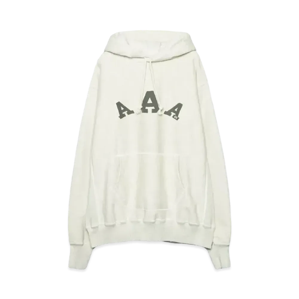 BOW WOW ARMY ATHLETIC ASSOCIATION HOODIE "OATMEAL AGEING"