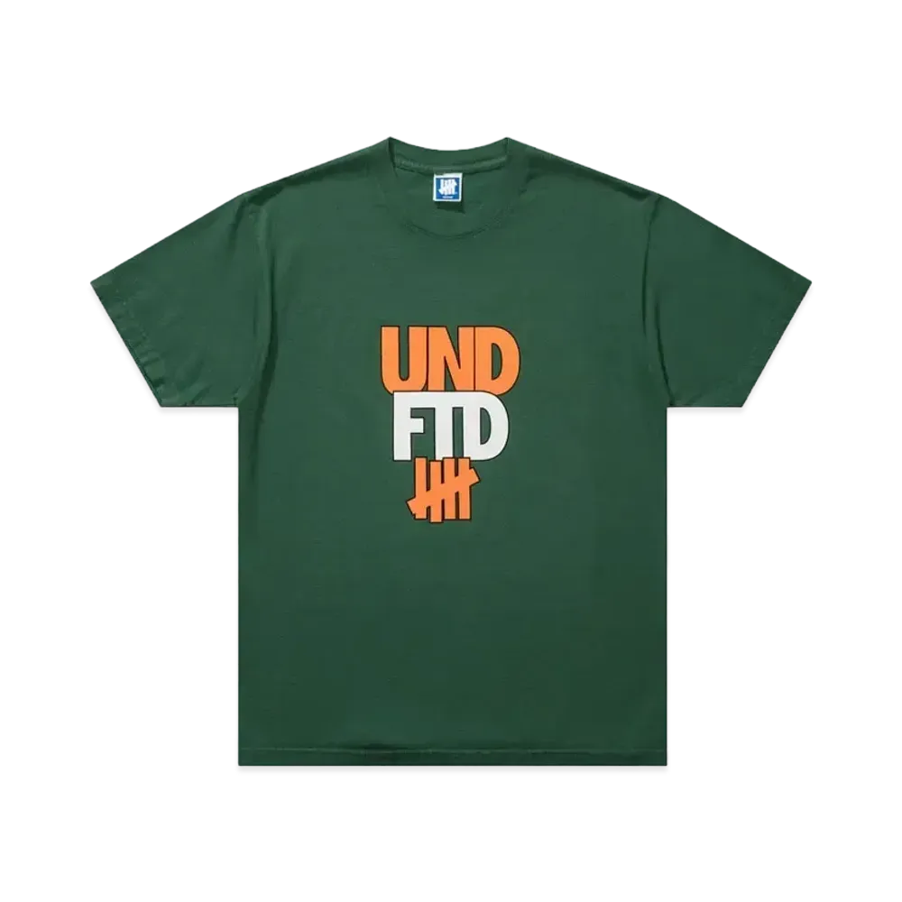 UNDEFEATED Stack S/S Tee "Green"
