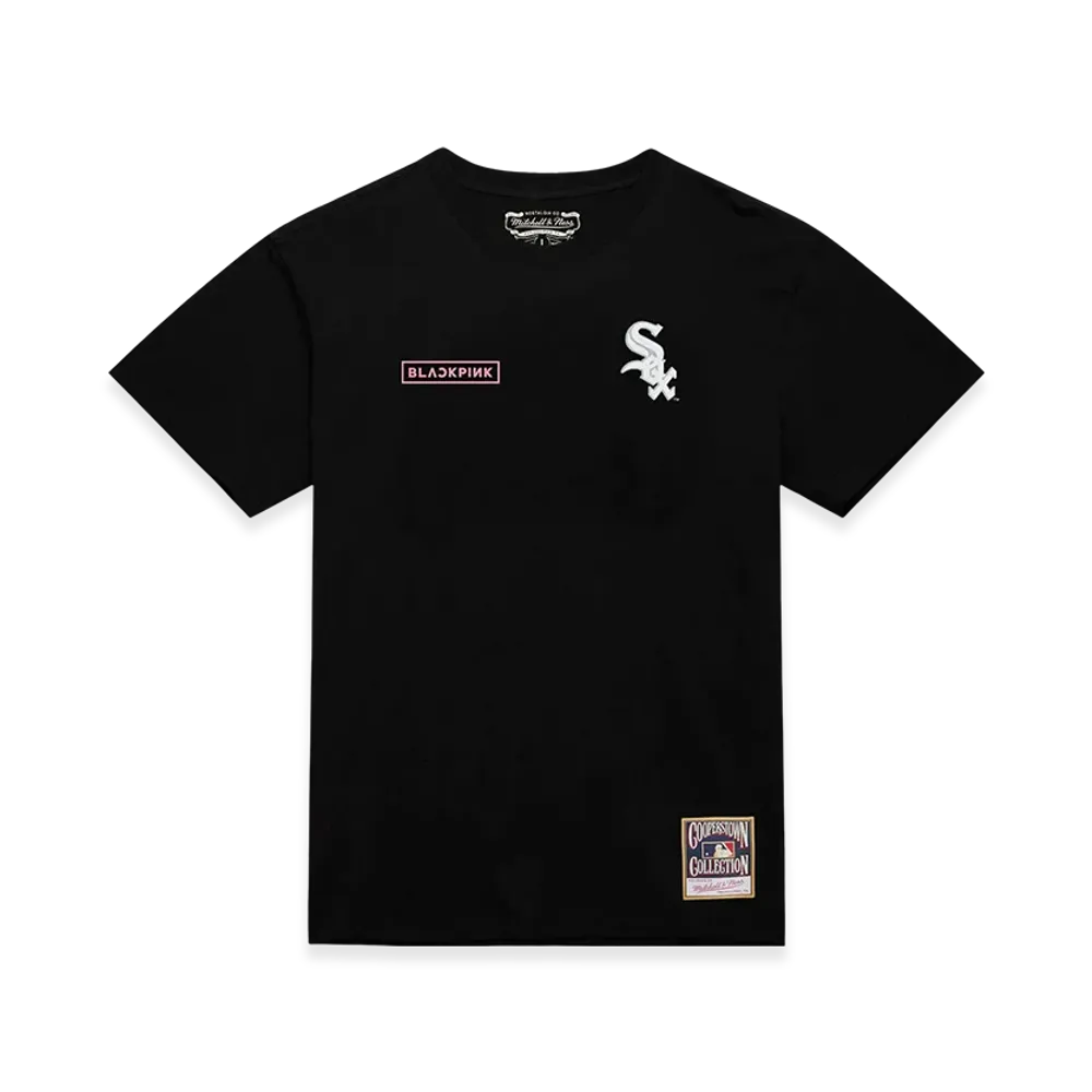 Mitchell & Ness x BLACKPINK White Sox Tee "Black"