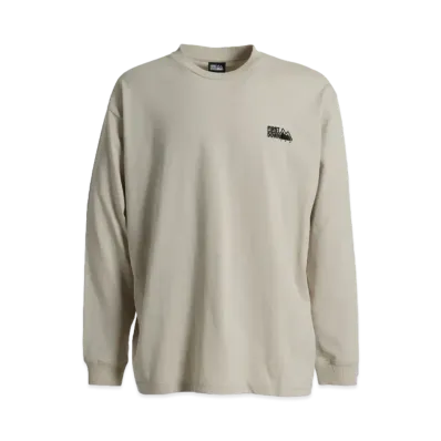 FIRST DOWN LOGO L/S T "Middle Gray"