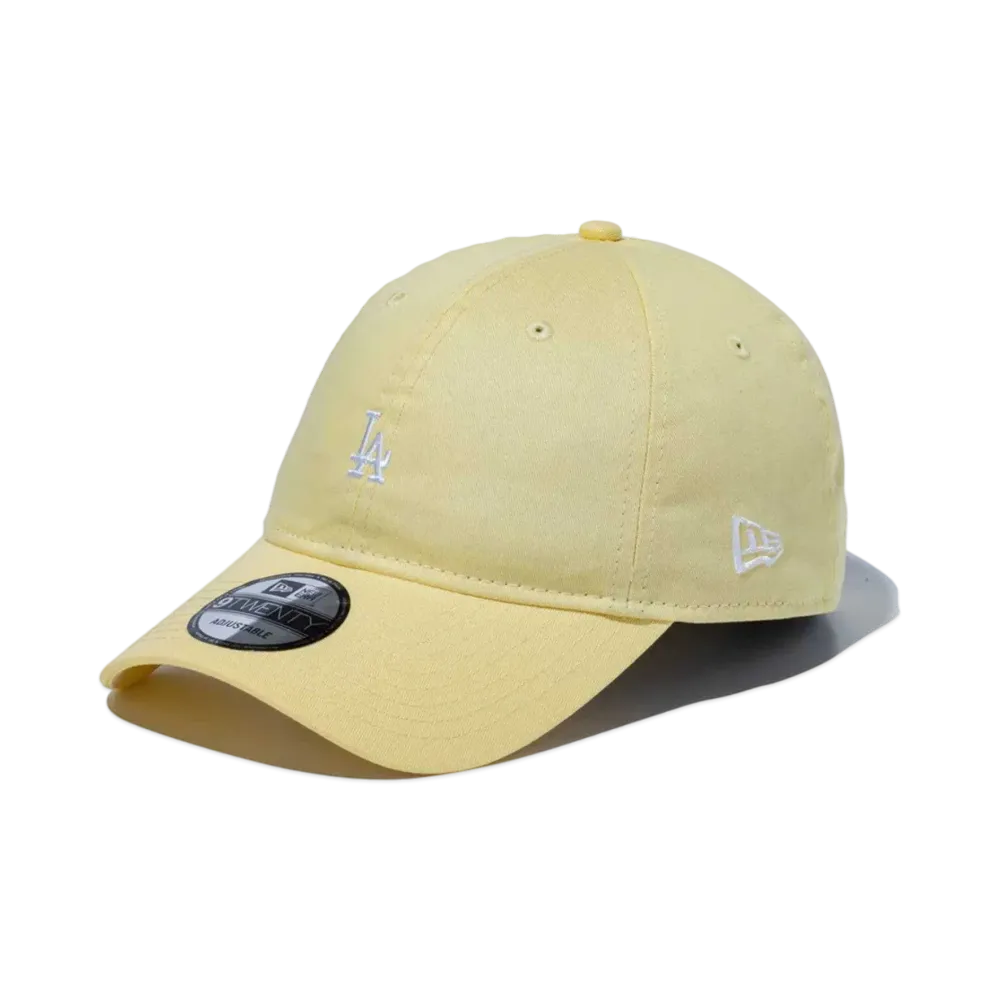 NEW ERA 9Twenty Color Variation Los Angeles Dodgers Mini Logo "Baby Yellow"
