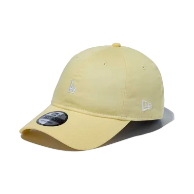 NEW ERA 9Twenty Color Variation Los Angeles Dodgers Mini Logo "Baby Yellow"