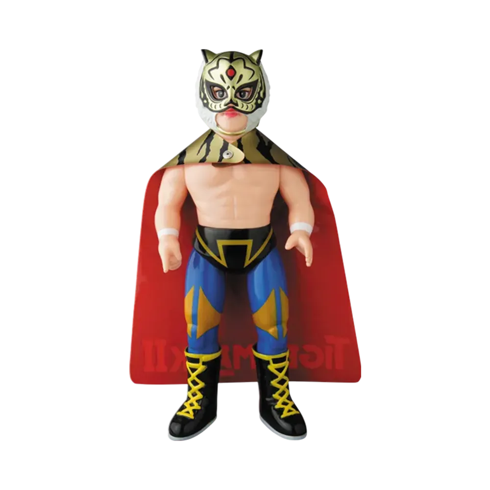 MEDICOM TOY "Sofvi Fighting Series" The First Tiger Mask (Gold Version)
