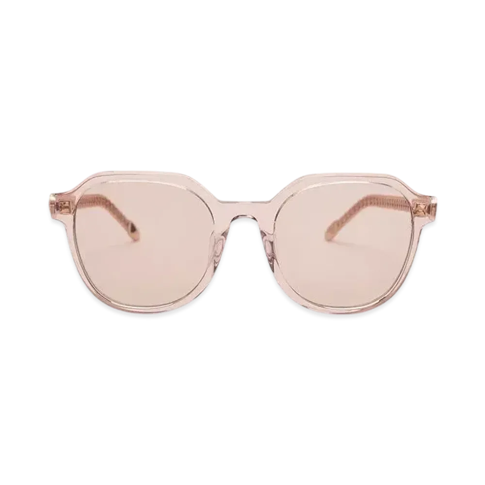 CHARLES & KEITH Recycled Acetate Chain-Link Sunglasses "Pink"