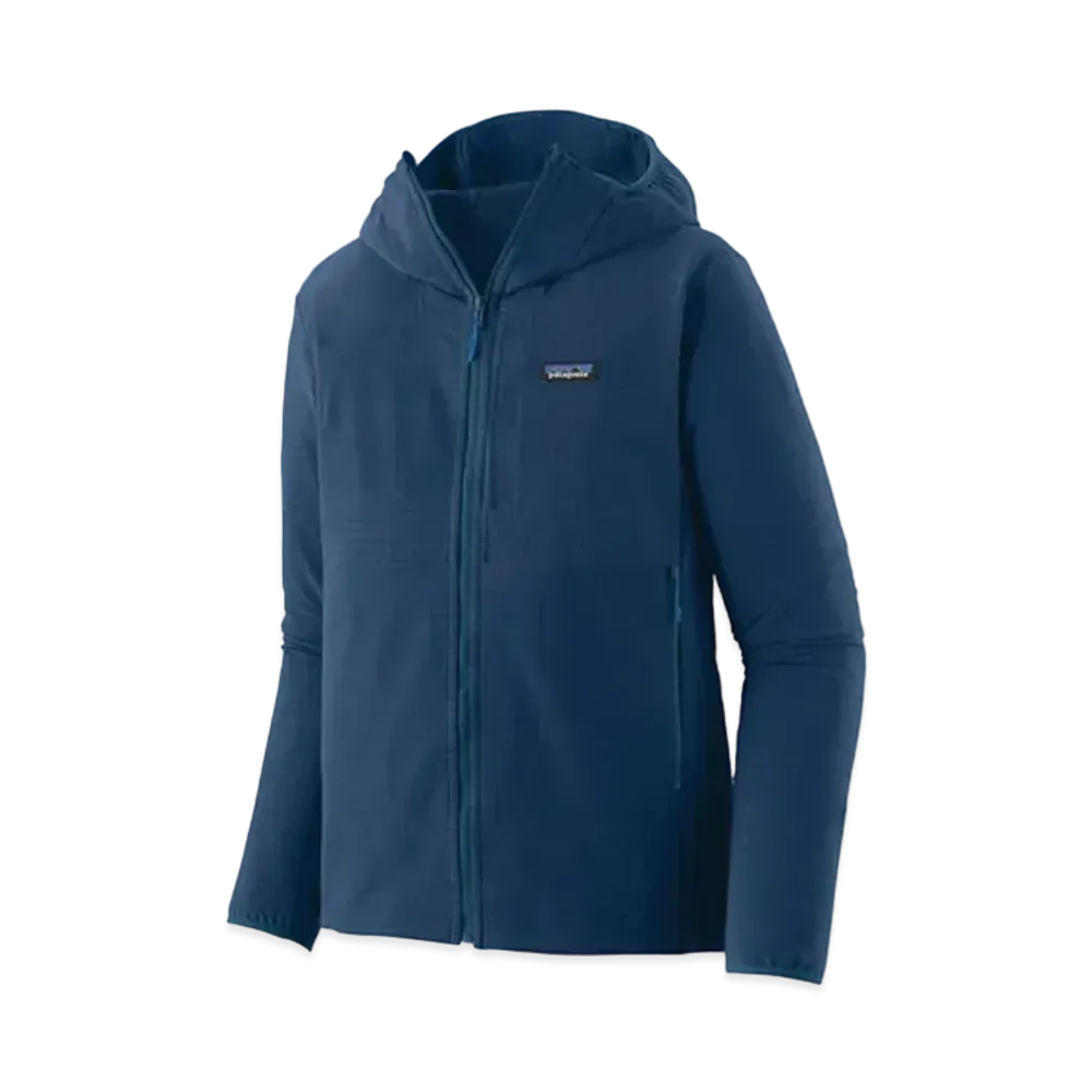 patagonia Men's R1 Tech Face Hoodie "Tidepool Blue"