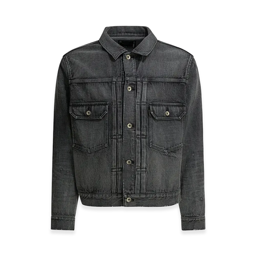 sacai x Beyondexx Denim Jacket "Black"