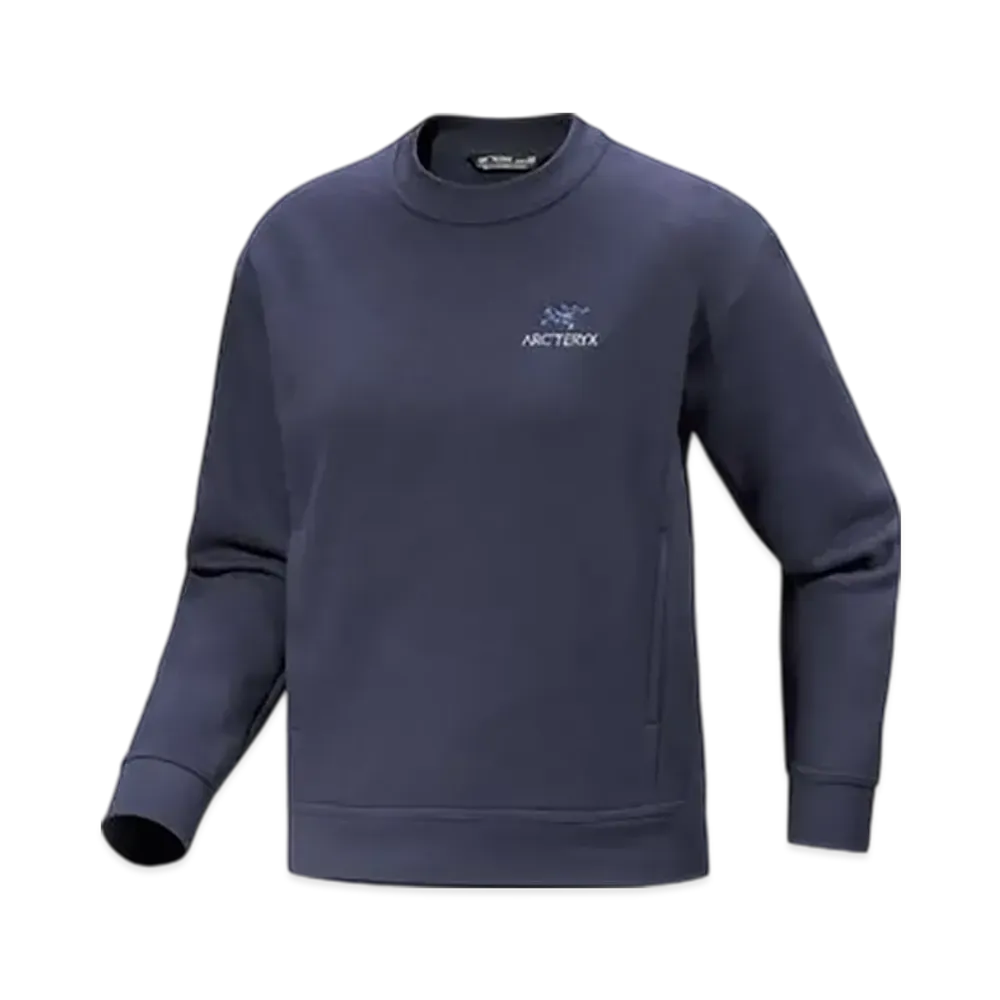 ARC'TERYX Women's Emblem Fleece Crew Neck Pullover "Navy"