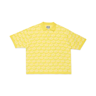 Wasted Youth Knit Polo S/S "Yellow" / VERDY