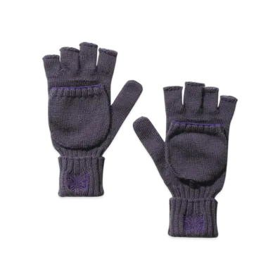 NEEDLES Convertible Glove - Merino Wool "Purple"