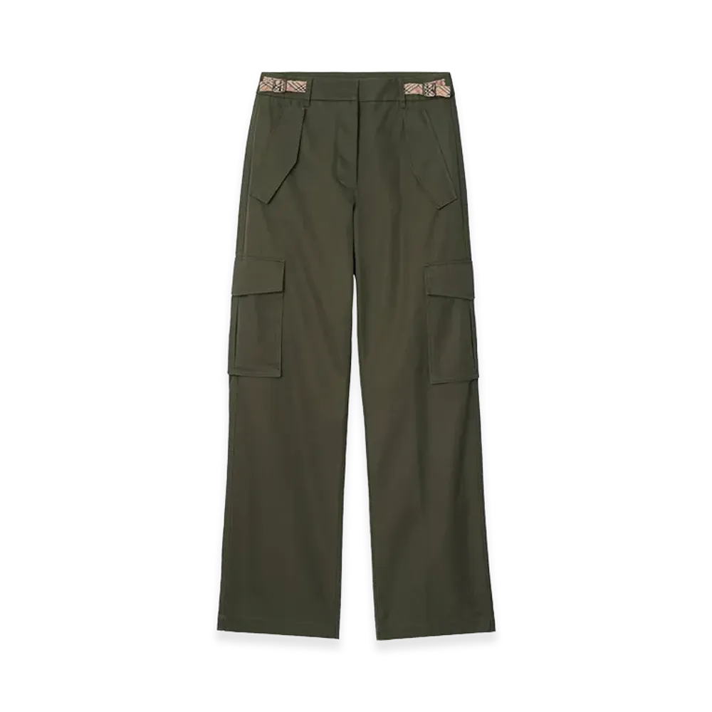 Burberry Women's Trousers "Green"