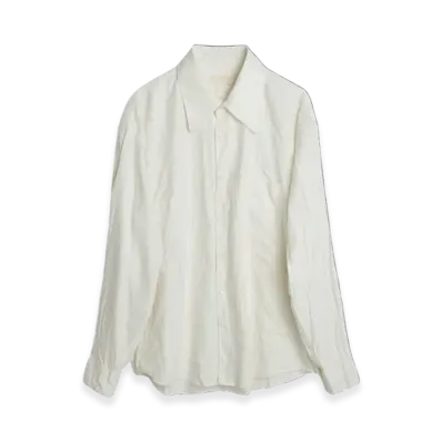 OUR LEGACY Coco 70S Shirt Experienced Viscose "White"