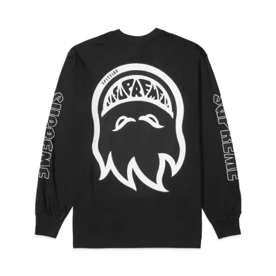 Supreme x Spitfire L/S Tee "Black"