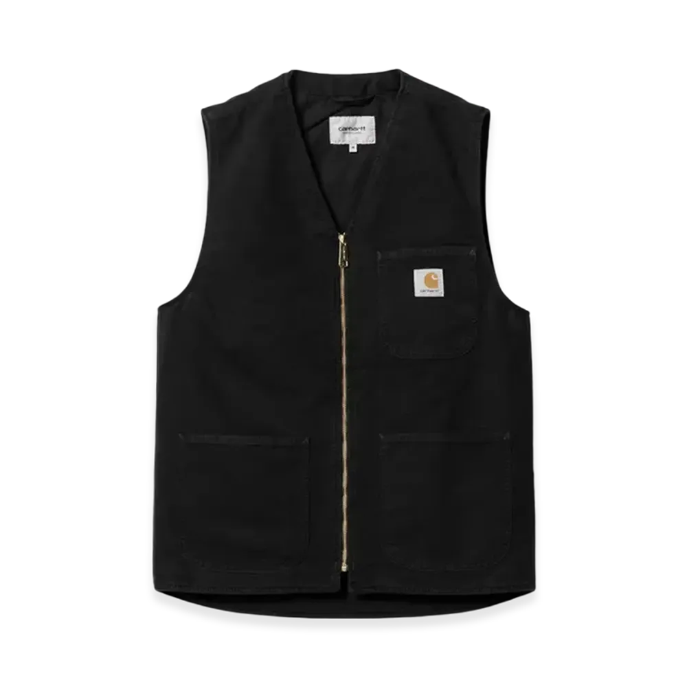 Carhartt WIP Arbor Vest "Black Aged Canvas"