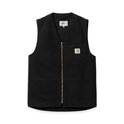 Carhartt WIP Arbor Vest "Black Aged Canvas"