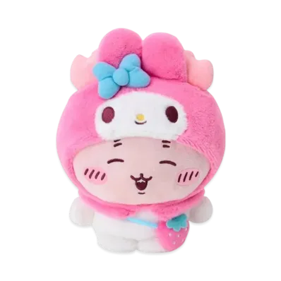 Sanrio -Chiikawa- Furuhonya x My Melody Plush