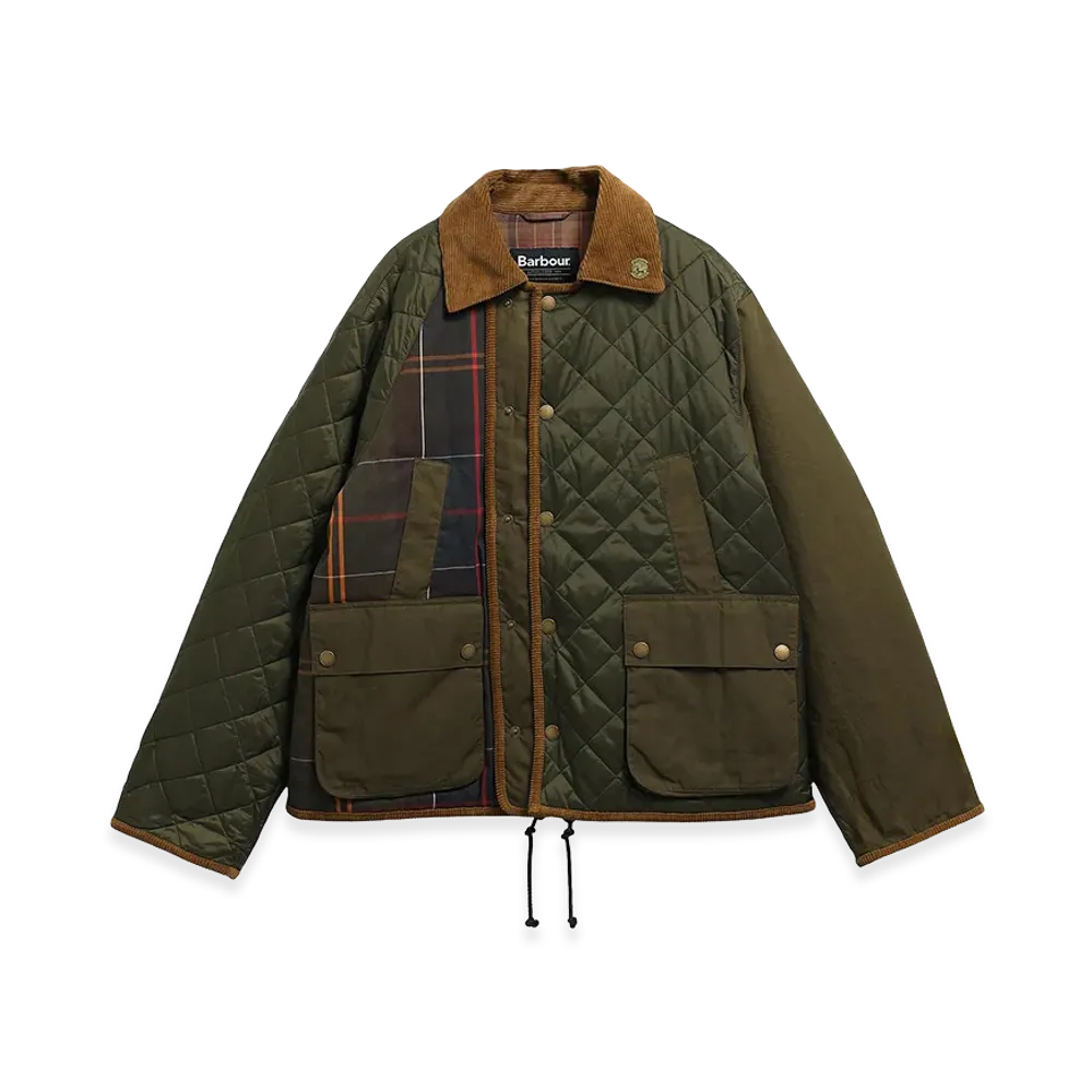 Barbour x Feng Chen Wang Fendale Quilted Jacket "Olive"