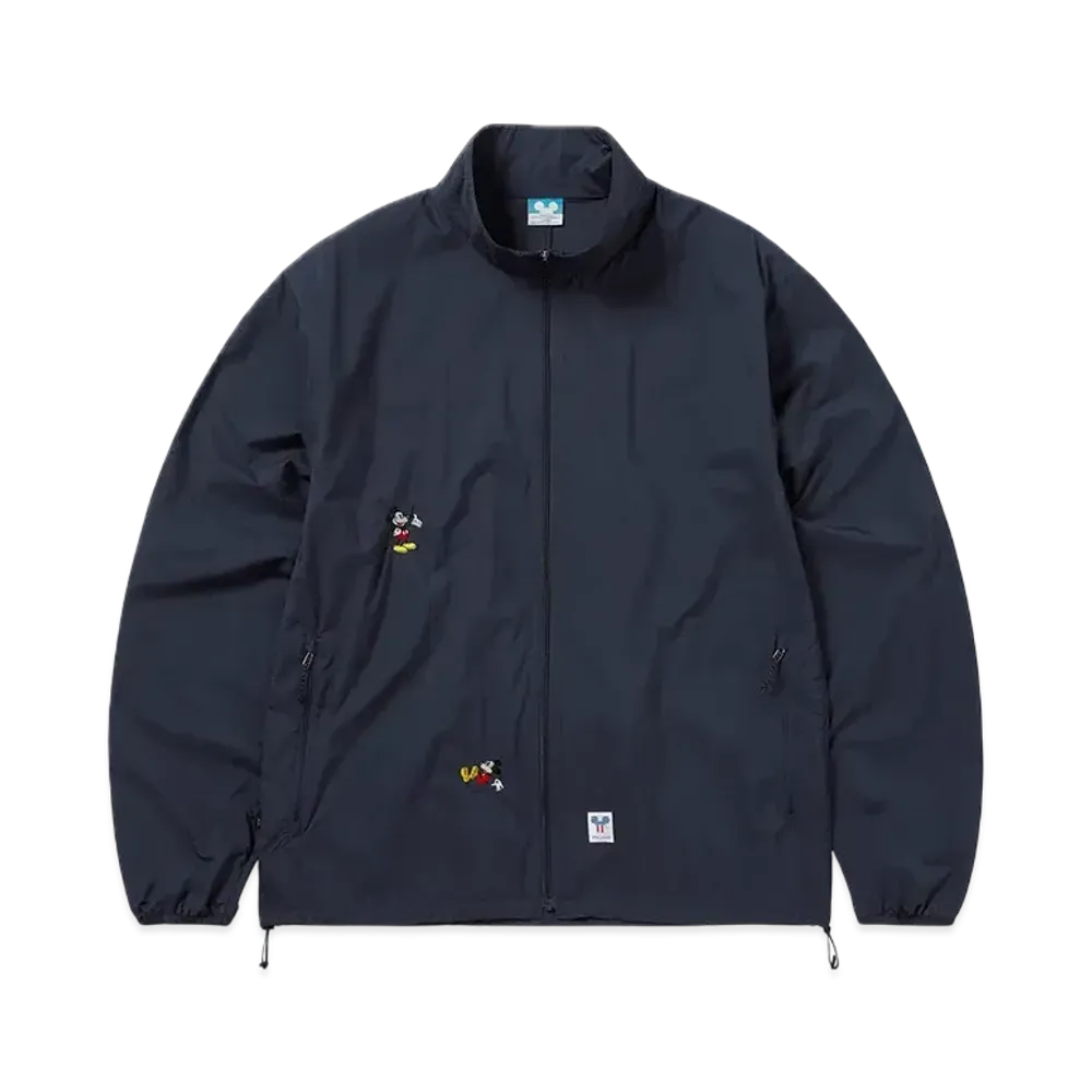 thisisneverthat x Disney Mickey Pertex EQ Packable Windbreaker "Navy"