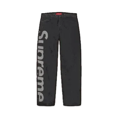Supreme Inset Logo Jean "Black"