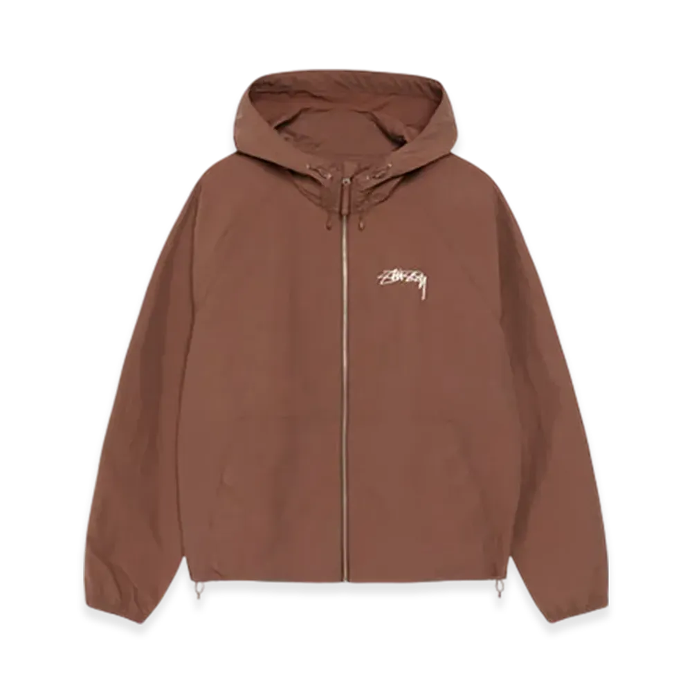 Stussy Nylon Beach Shell "Coffee"