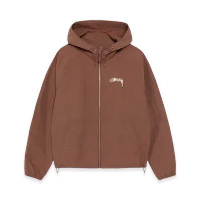 Stussy Nylon Beach Shell "Coffee"