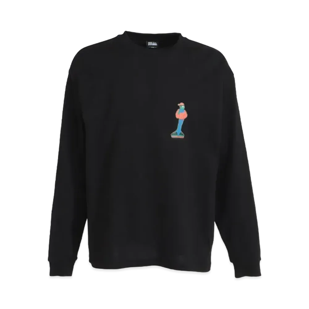 FIRST DOWN GRAPHIC L/S T "Black"