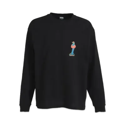 FIRST DOWN GRAPHIC L/S T "Black"