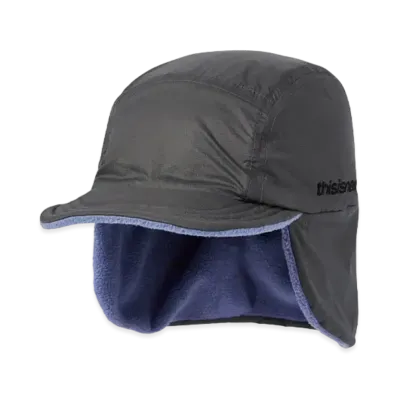 thisisneverthat Reversible Earflap Duckbill Cap "Grey"