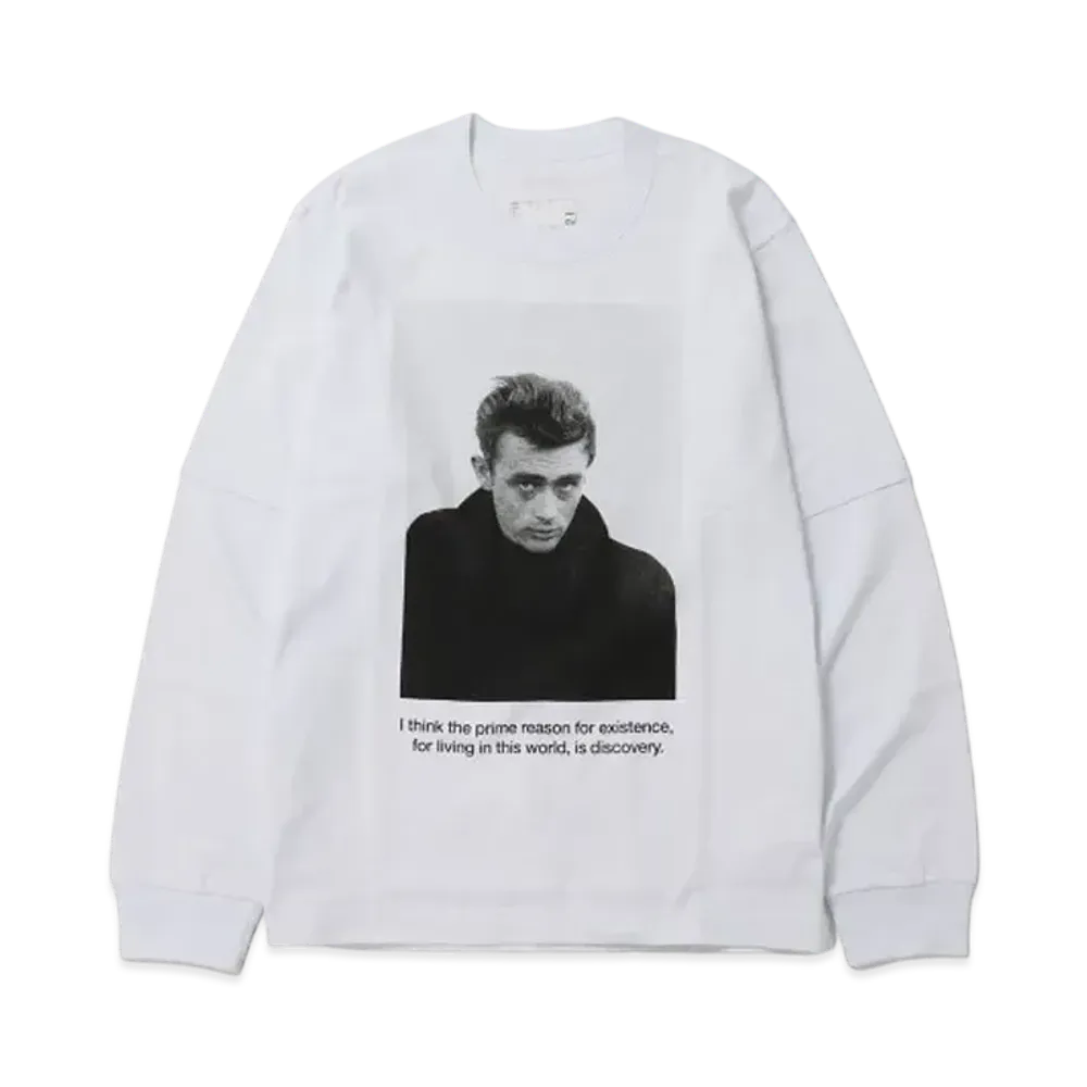 サカイ ジェームスディーン L/S Tシャツ "ホワイト"