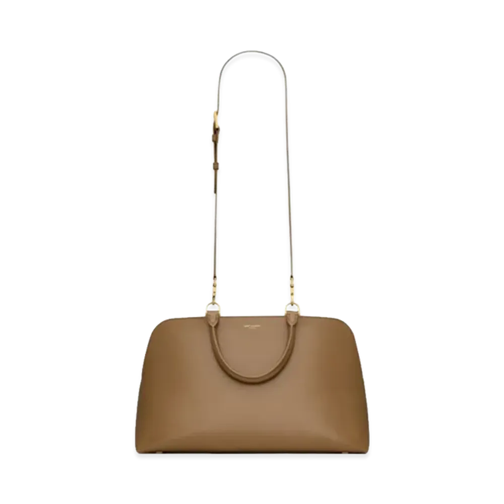 Saint Laurent Women's Sac De Jour Duffle Bag "Brown"