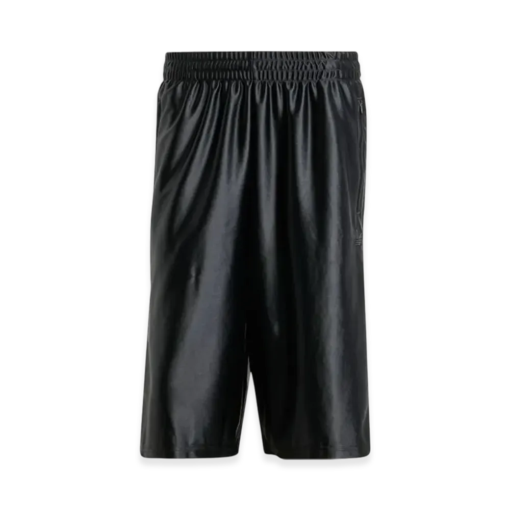 adidas Firebird Adicolor Metallic Long Shorts "Black/Black"
