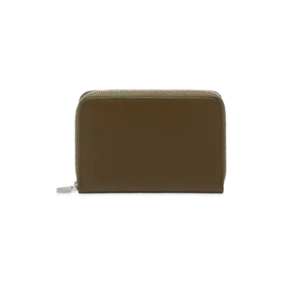 Jil Sander Zip Around Pocket Wallet "Dark Green"