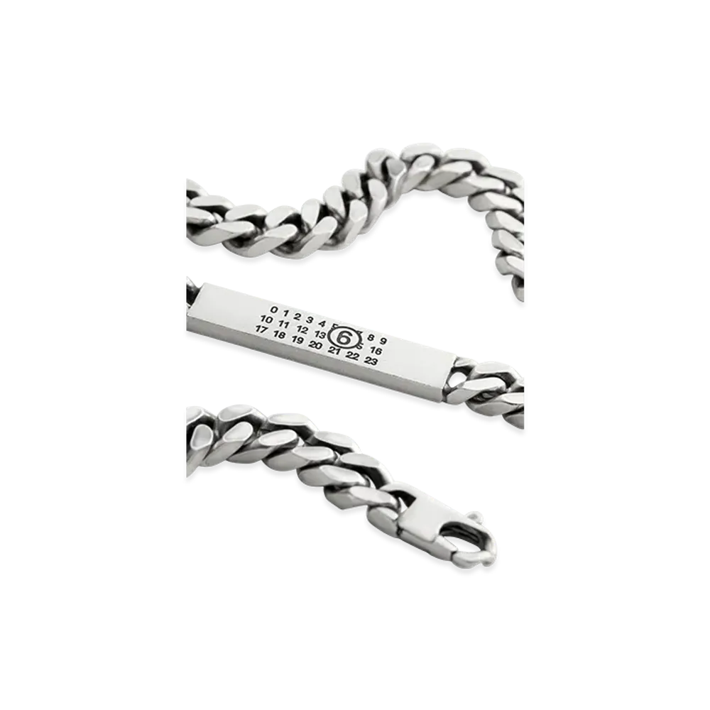 MM6 Maison Margiela Chain Necklaces "Silver"