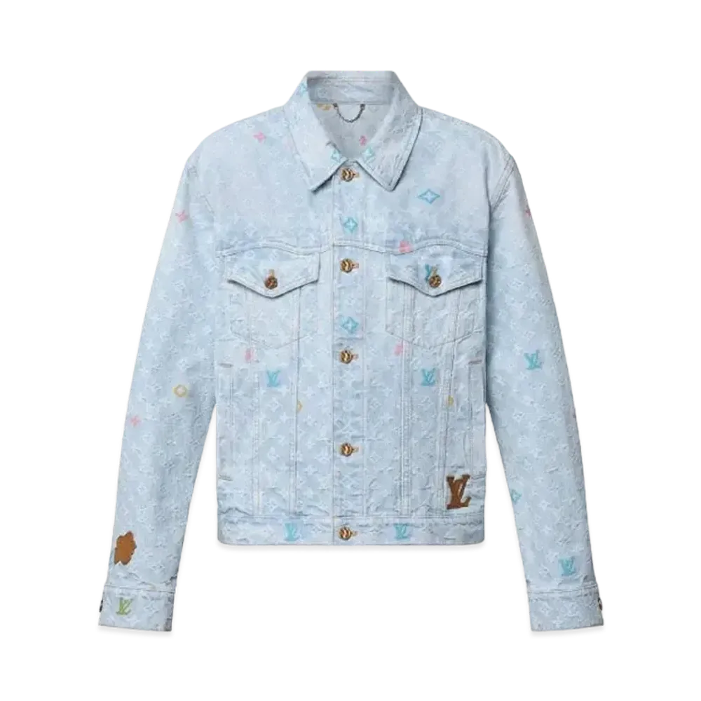 Tyler, The Creator x Louis Vuitton Monogram Denim Jacket "Indigo"