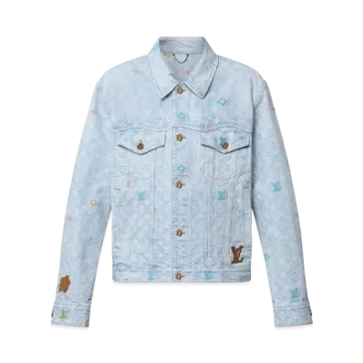 Tyler, The Creator x Louis Vuitton Monogram Denim Jacket "Indigo"