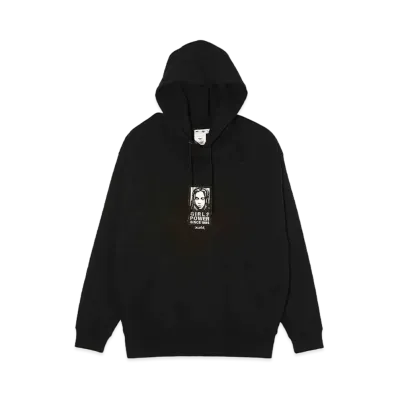 X-Girl Face Patch Sweat Hoodie "Black"