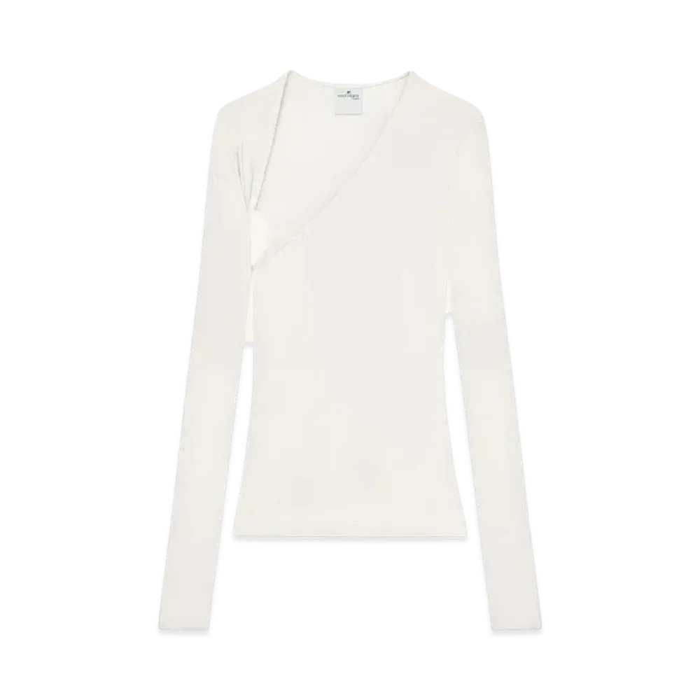 Courreges Slash Top "Natural Beige"