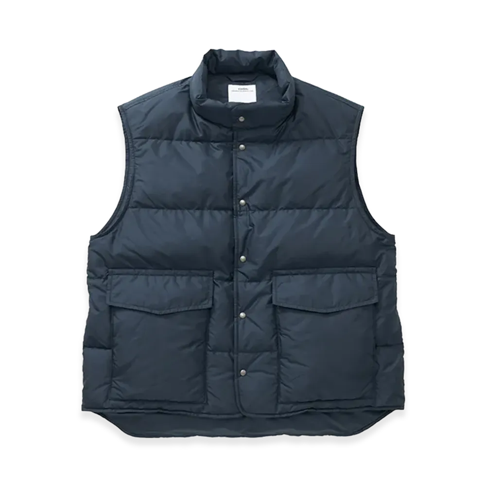 visvim Karluk Insulator Down Vest "Navy"