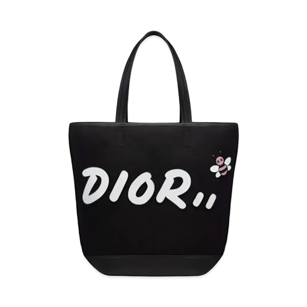 Dior x KAWS Tote Bag Japan Limited "Black/White"