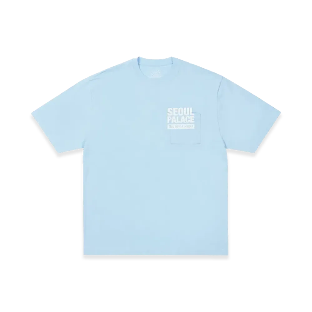 PALACE Shop Numbers T-Shirt "Perfect Blue"