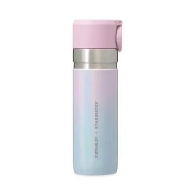 STARBUCKS Stainless Steel Bottle Stanley Gradation 473Ml "Blue Pink"