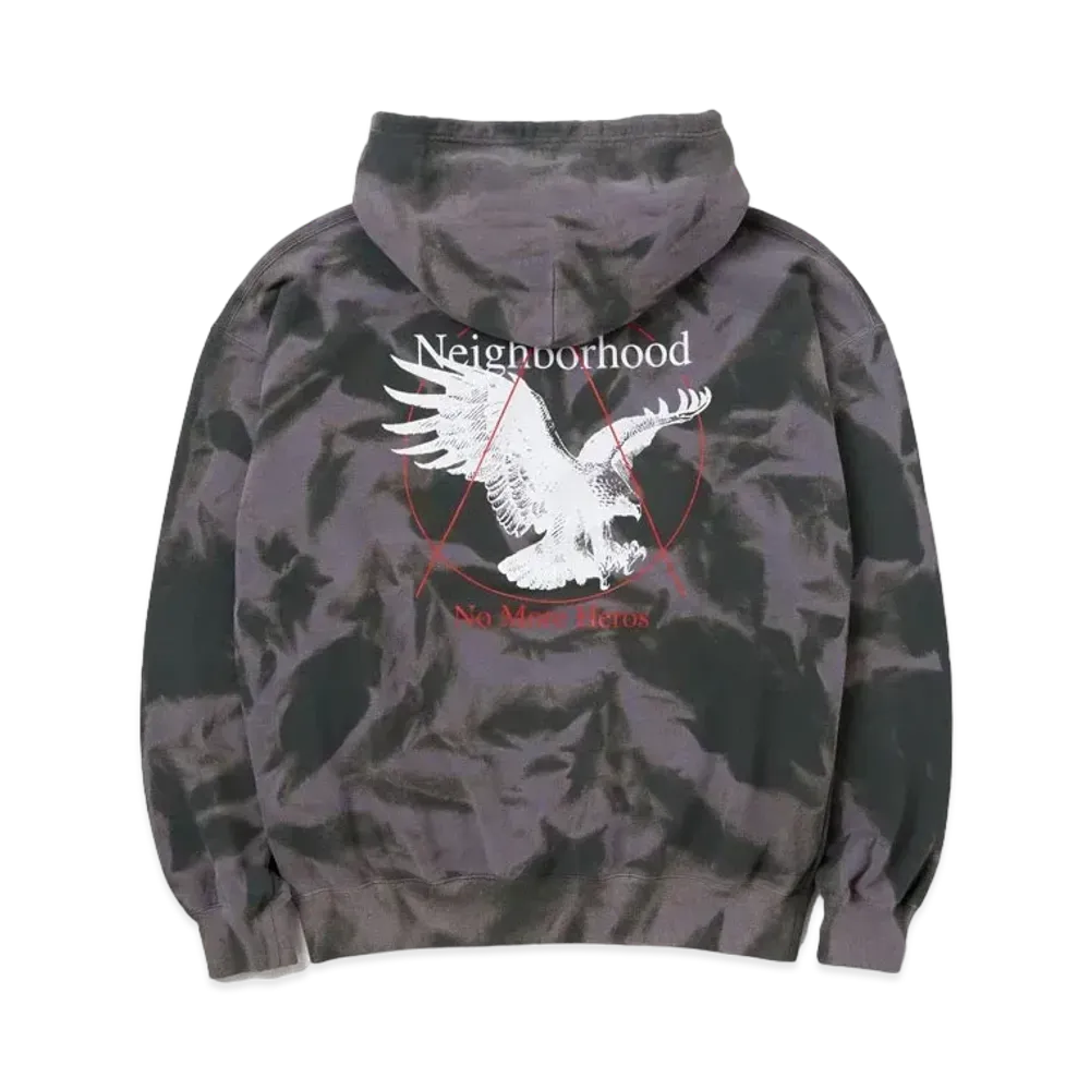 NEIGHBORHOOD Tie-Dye Sweat Parka LS "Olive Drab"