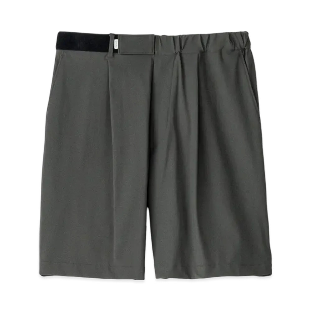 Graphpaper Solotex Twill Wide Chef Shorts "Gray"