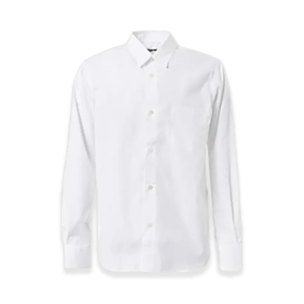 COMME des GARCONS HOMME Cotton Plain Shirts "White"
