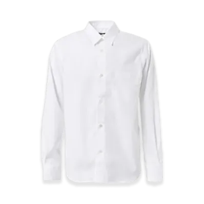 COMME des GARCONS HOMME Cotton Plain Shirts "White"