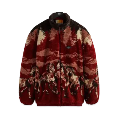 Kith Pinehurst Horses Sherpa Full Zip "Allure"